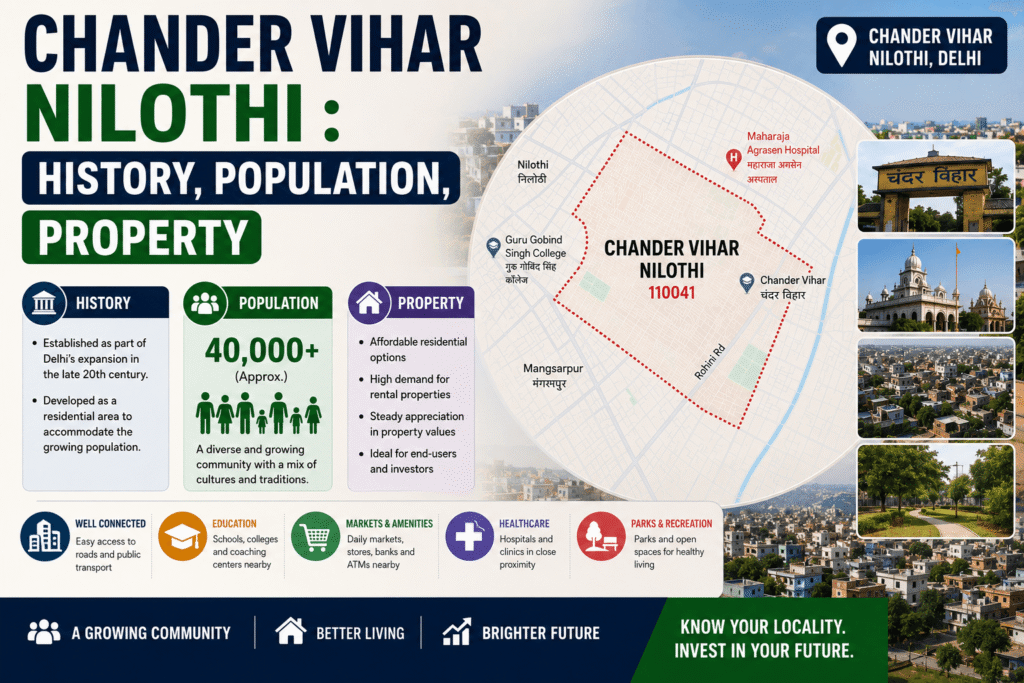 title "Property Rates in Chander Vihar, Delhi: Latest Property Price Guide 2026"