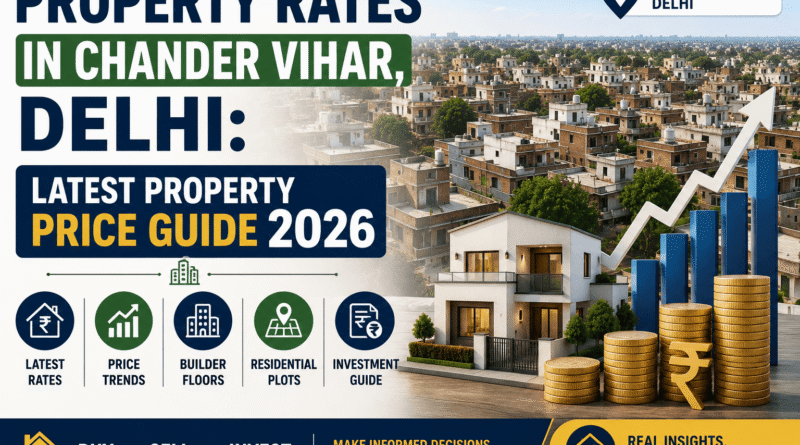 Property Rates in Chander Vihar, Delhi