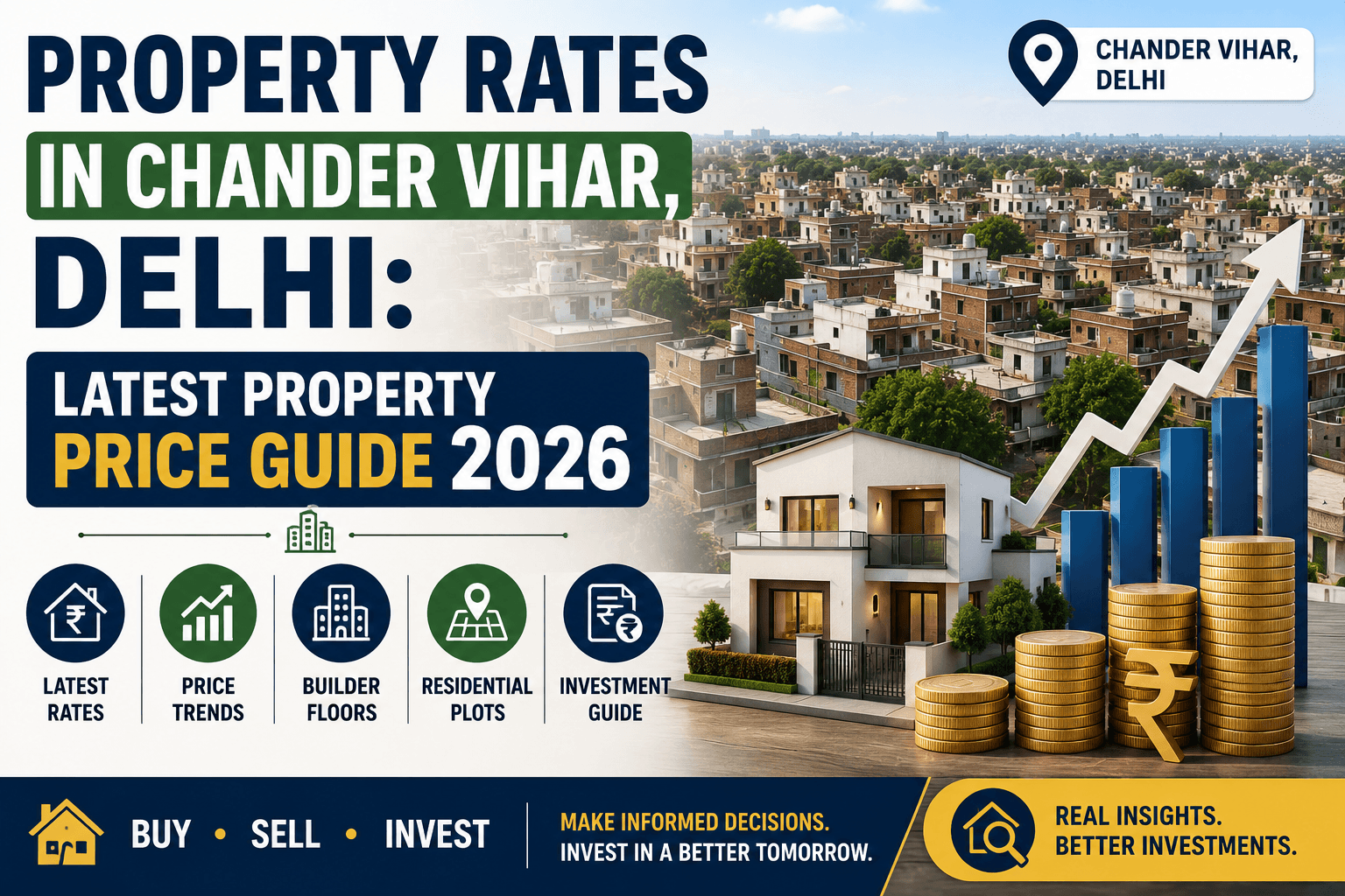 Property Rates in Chander Vihar, Delhi: Latest Property Price Guide 2026