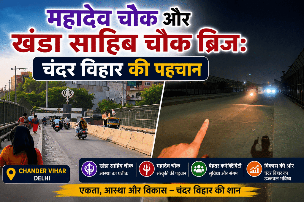 khanda sahib chowk & mahadev chowk chander vihar