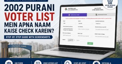 SIR Form Chander Vihar 2002 voter list search guide